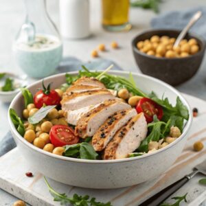 Chicken Chickpea Salad